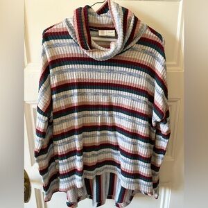 🌻Striped Cowl Neck Women's Sweater